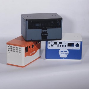 Anpassat elektriskt apparatchassi med pulverbelagd hölje